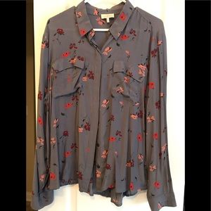 Lucky Brand Long Sleeve Blouse